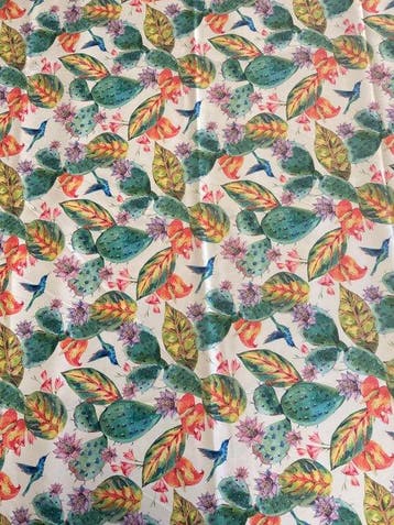 San Leucio top quality - exclusieve bloemstof fichi dIndia