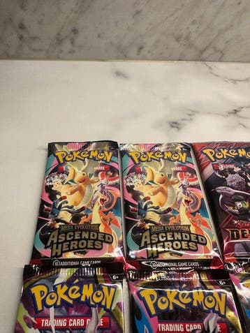 Pokémon - 11 Booster pack - 11 Pokémon Booster Packs -, Hobby en Vrije tijd, Nieuw