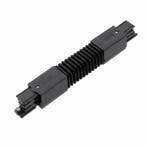 Global 3-Fase-Rail flexibele connector  zwart, Verzenden