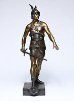 Emile Louis Picault (1833-1915) - Beeld, ‘Vincere Aut, Antiquités & Art