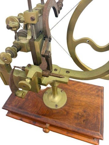 Horlogemakers gereedschap - Horlogemakersdraaibank met