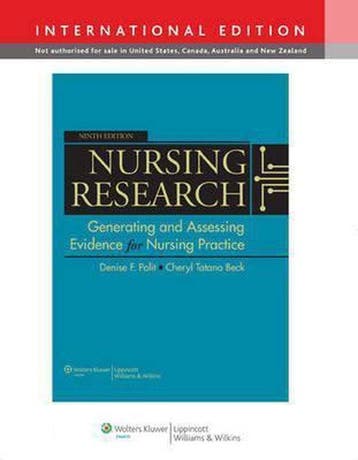 Nursing Research, International Edition 9781451109146, Boeken, Verzenden, Gelezen, Denise F. Polit