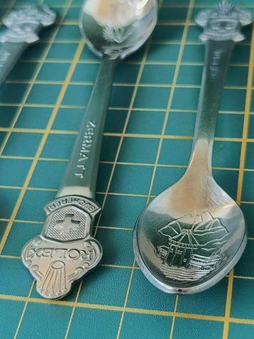 Rolex - Bucherer - Cuillère (6) - Plaqué(e) argent - Rolex