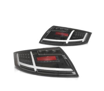 FEUX ARRIÈRE AUDI TT 06-13 LED NOIR, Verzenden