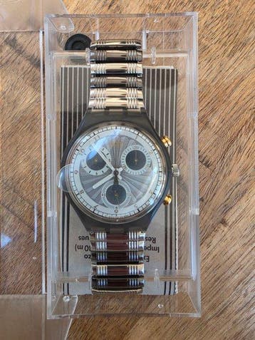 Swatch Chrono - Steelworker - SCM110 - Olympic Games, Verzamelen, Nieuw