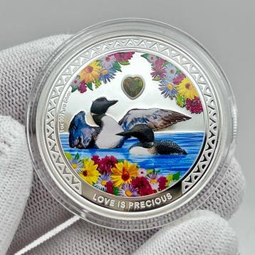 Niue. 2 Dollars 2026 – Great Northern Diver – 1 oz Silver