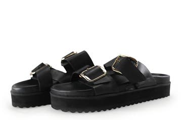 Nelson Slippers in maat 39 Zwart, Slippers, Verzenden, Zwart, Nelson