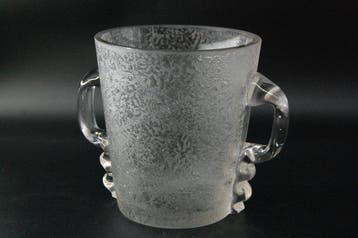 Daum Nancy France - Champagne koeler - Kristal - 4,2 kg, Antiek en Kunst