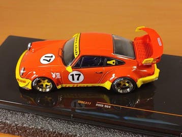 IXO 1:43 - Model sportwagen - Porsche RWB 964 Idlers Club