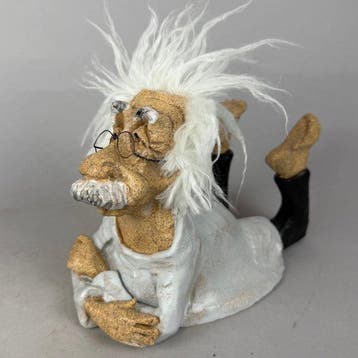 Anna Em - LARGE -Albert Einstein…. hand made