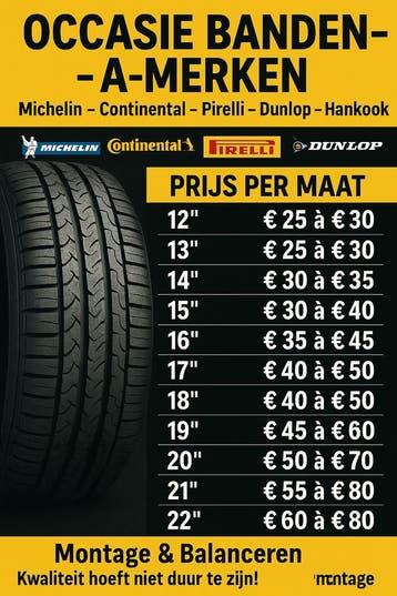 Topkwaliteit Jonge Occasiebanden autobanden occasie banden, Ophalen, Gebruikt, 17 inch, Band(en)