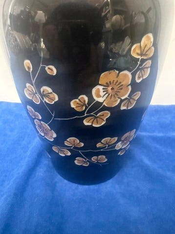De Porceleyne Fles, Delft - Vase - Faïence - Famille Noire