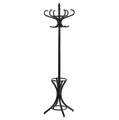 Staande kapstok Bistro 12 haken zwart, Huis en Inrichting, Woonaccessoires | Kapstokken, Nieuw, Overige materialen