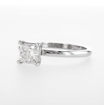 Sans prix de réserve - Bague - 14 carats Or blanc - 0.99ct., Nieuw