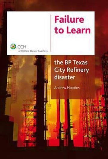 Failure to Learn 9781921322440 Andrew Hopkins, Verzenden, Zo goed als nieuw, Andrew Hopkins