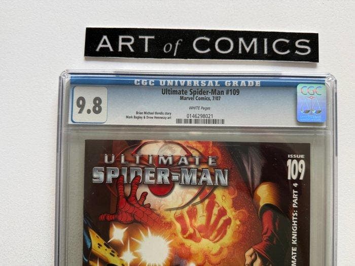 Ultimate Spider-Man #109 - CGC 9.8 - 1 Graded comic - Eerste, Livres, BD | Comics
