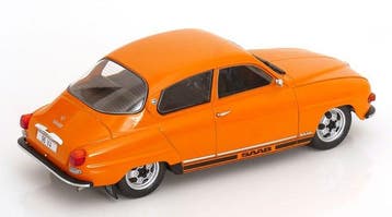 MCG 1:18 - Voiture miniature - Saab 96 V4 - Oranje - Édition, Nieuw
