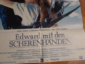 JOHNNY DEPP TIM BURTON - EDWARD SCISSORHANDS - Années 1990, Verzamelen, Nieuw