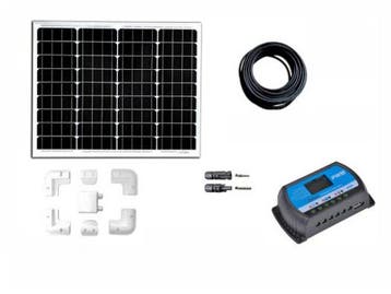 Solarset 100 watt 10ah Pwm zonder accu, Nieuw