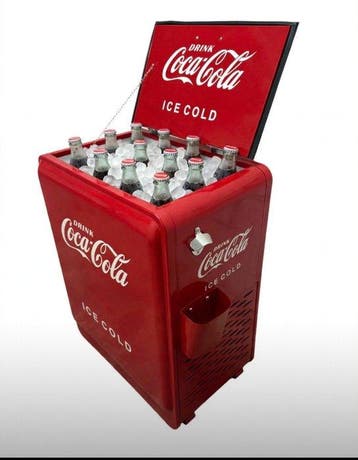 Kabinet - Staal - XL vriezer CocaCola
