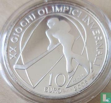 Italië 10 euro 2005 (PROOF) 2006 Winter Olympics in Turi.., Timbres & Monnaies, Monnaies | Europe | Monnaies euro, Verzenden, Losse munt
