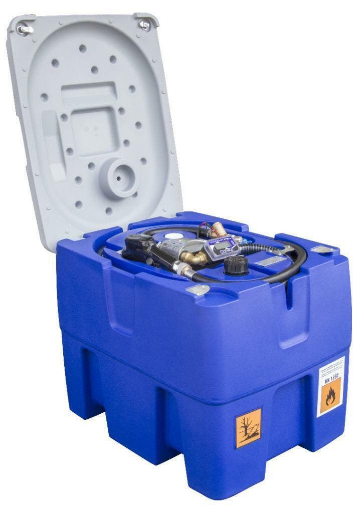 Dieseltank mobiel Tech tank 220 liter + 230v pomp, Bricolage & Construction, Bricolage & Rénovation Autre, Envoi