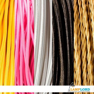 Kabel, Elektriciteits Snoer, Lampsnoer -Lamplord-, Verzenden, Nieuw