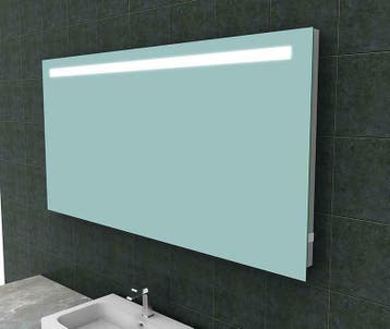 Tigris spiegel met led verlichting + stopcontact  1600x800, Huis en Inrichting, Ophalen of Verzenden, Nieuw
