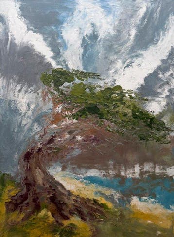 Meryl Grasa - El viento y el arbol I