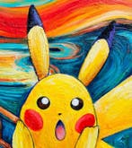 Kleury.art - Pikachu’s Scream” by Kleury.art (1/5), Nieuw