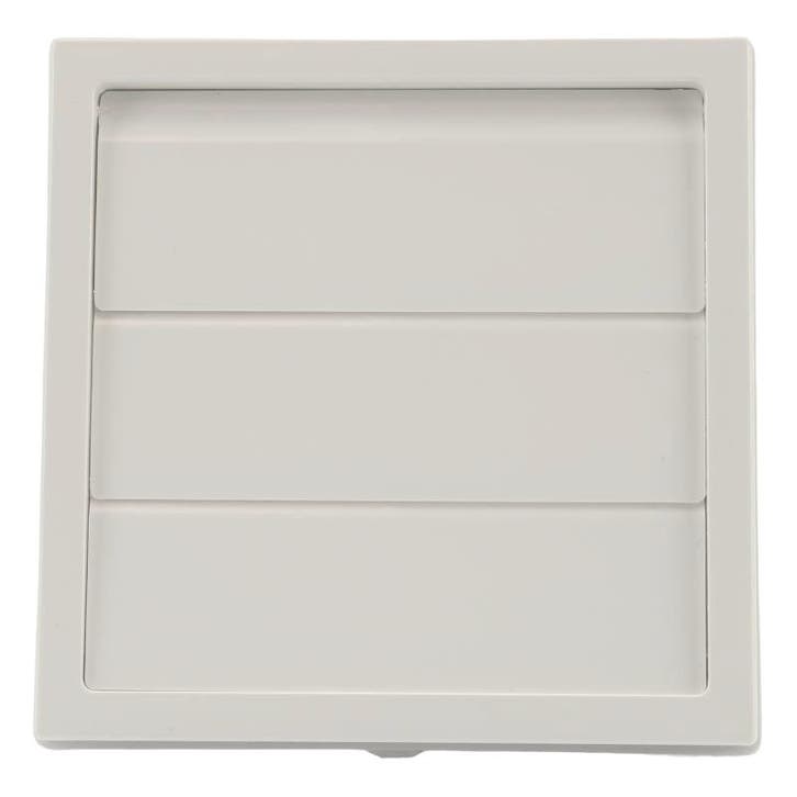 Kunststof overdrukrooster vierkant, Bricolage & Construction, Ventilation & Extraction, Envoi
