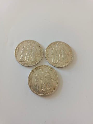 France. IIIe République (1870-1940). 5 Francs 1873/1874 A/K, Postzegels en Munten