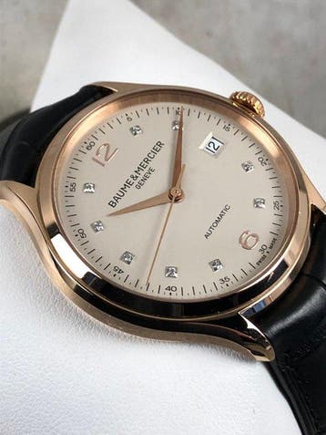 Baume & Mercier - Clifton Automatic 18K Gold - M0A10104 -