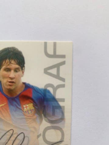 2004 Panini FC Barcelona Lionel Messi 89 Rookie First