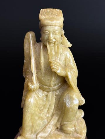 Lü Dongbin - Steen - China - Qing Dynastie (1644-1911)