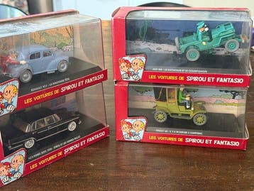 Atlas 1:43 - Modelauto (4) - Les voitures de Spirou et