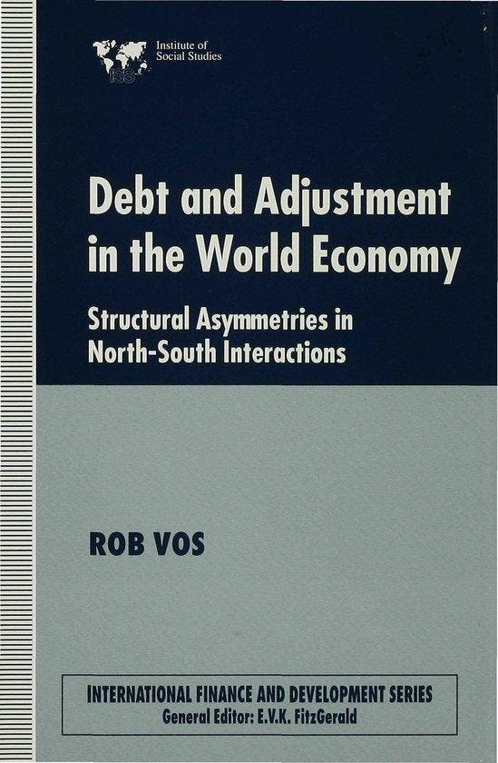 International Finance and Development- Debt and Adjustment, Livres, Langue | Anglais, Envoi
