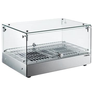 Warmhoudvitrine | SHIRA | RVS | 30°C/90°C | Statisch | 1, Verzenden, Nieuw in verpakking