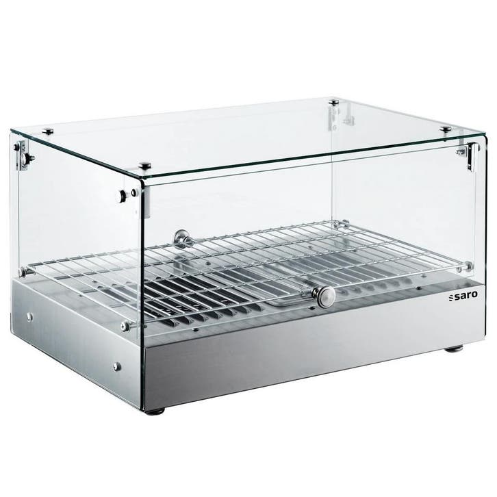Warmhoudvitrine | SHIRA | RVS | 30°C/90°C | Statisch | 1, Zakelijke goederen, Horeca | Keukenapparatuur, Nieuw in verpakking, Verzenden