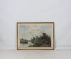 Theodorus van Oorschot (1910-1989) - Landschap met molens