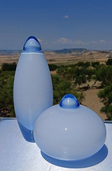 Vaas (2) - Vaso Murano Glass - Murano