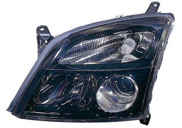 Opel Vectra C 2002-2005 Zwart Koplamp Links (Koplampen), Verzenden