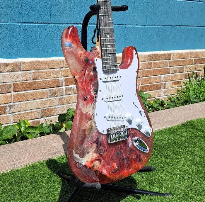 Guitarra Eléctrica Artesanal - Stratocaster Style - -, Musique & Instruments, Instruments à corde | Guitares | Acoustiques