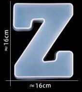 Siliconenmal letter z voor epoxy resin, zeep en kaarsen 16