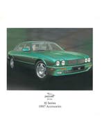 1997 JAGUAR XJ ACCESSOIRES BROCHURE ENGELS