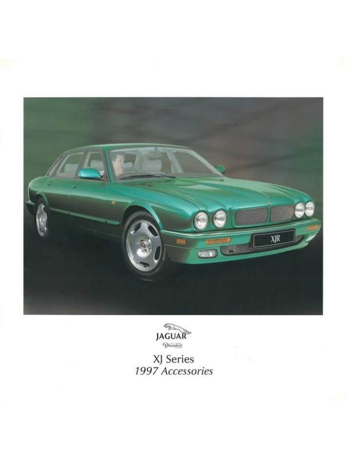 1997 JAGUAR XJ ACCESSOIRES BROCHURE ENGELS, Livres, Autos | Brochures & Magazines