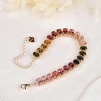Sans prix de réserve - Bracelet Argent - Tourmaline -, Bijoux, Sacs & Beauté, Bijoux anciens