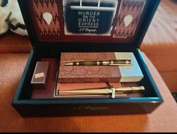 S.T. Dupont, Stylo bille st Dupont coffret meutre de l, Nieuw
