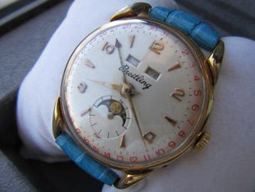 Breitling - Datora Triple Calendar Moonphase – Anni 50 –, Nieuw