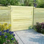 vidaXL Poort 100x100 cm geïmpregneerd grenenhout, Tuin en Terras, Verzenden, Nieuw